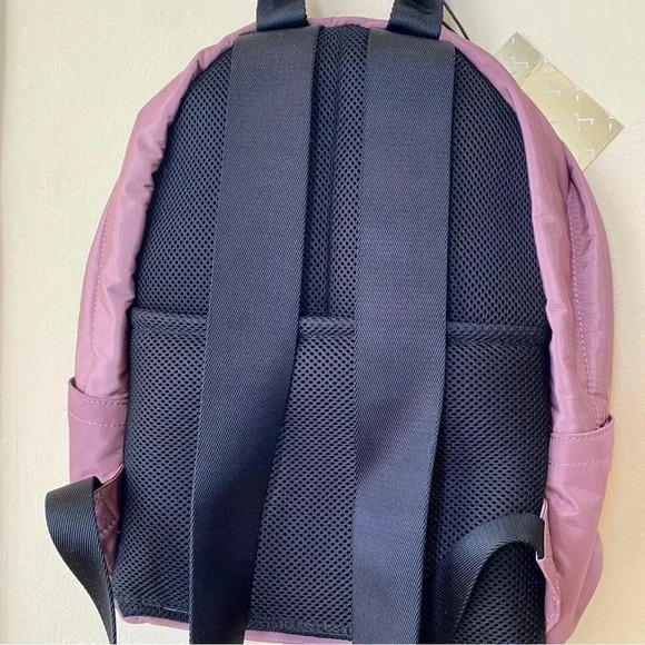 NWT Free People Transience Flight Nylon Backpack Mauve Pink - Picture 6 of 12